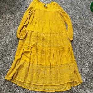 Free people midi dress. Small.